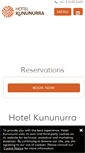 Mobile Screenshot of hotelkununurra.com.au