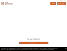 Tablet Screenshot of hotelkununurra.com.au